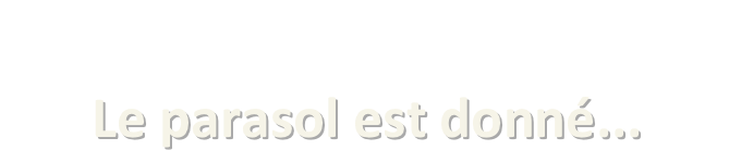 notre Hubert très "ecolo" DONNE son parasol de 3,40 mètres de diamètre (ossature en bois,pied en déport) ;
attention : TOILE à REMPLACER

Le parasol est donné...

